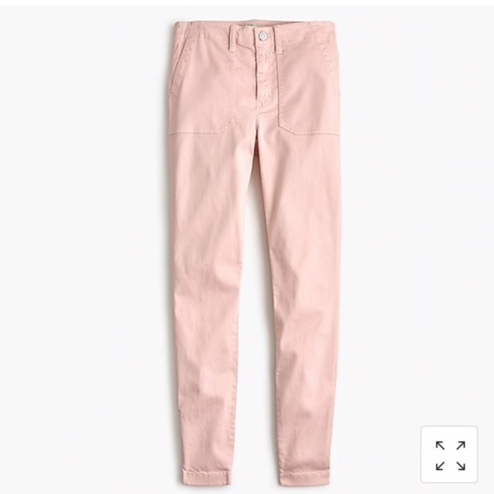 J. Crew 9" Cargo Toothpick Pant
